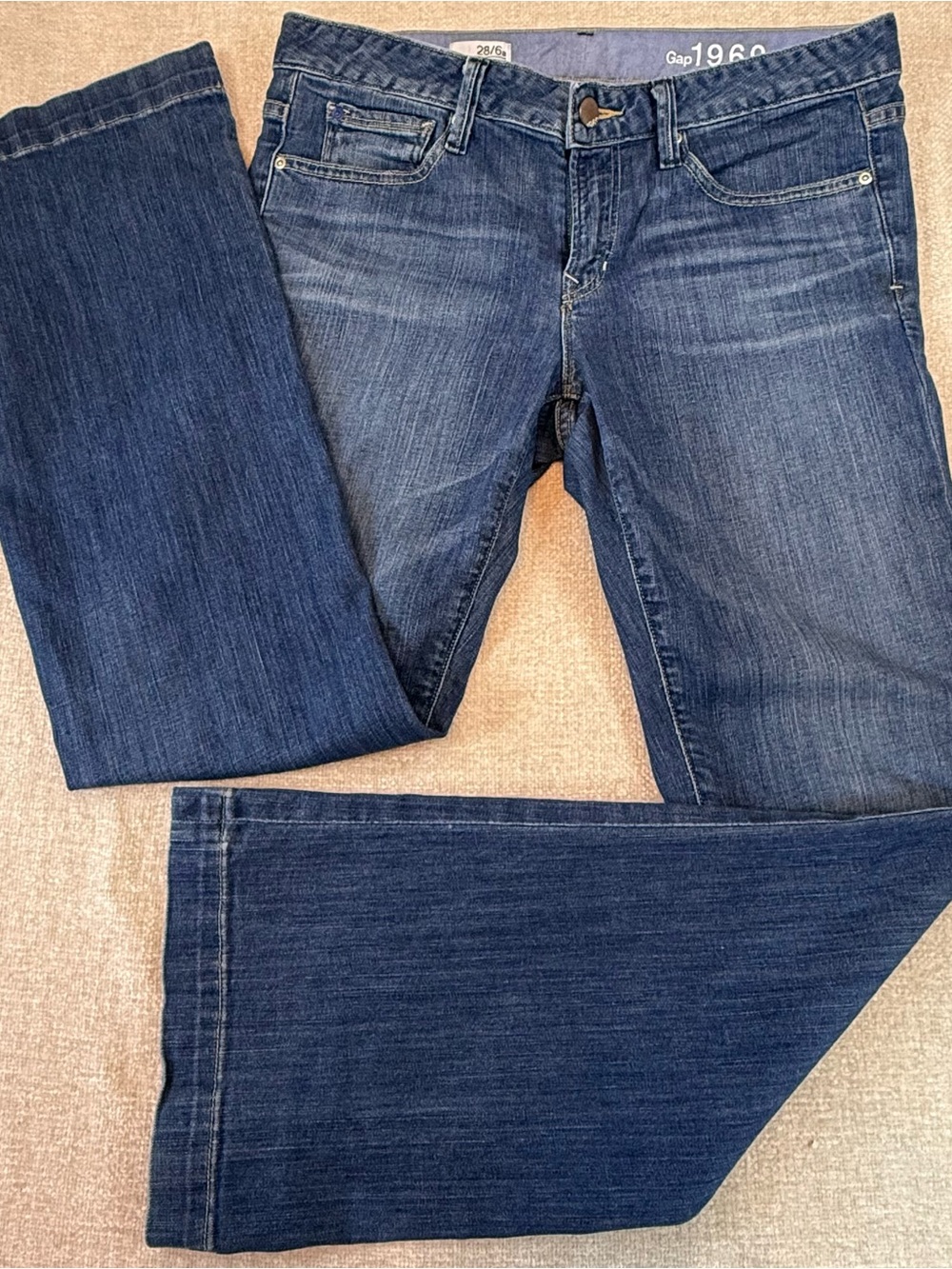 Gap 1969 Long & Lean Flare Jeans Women's 6